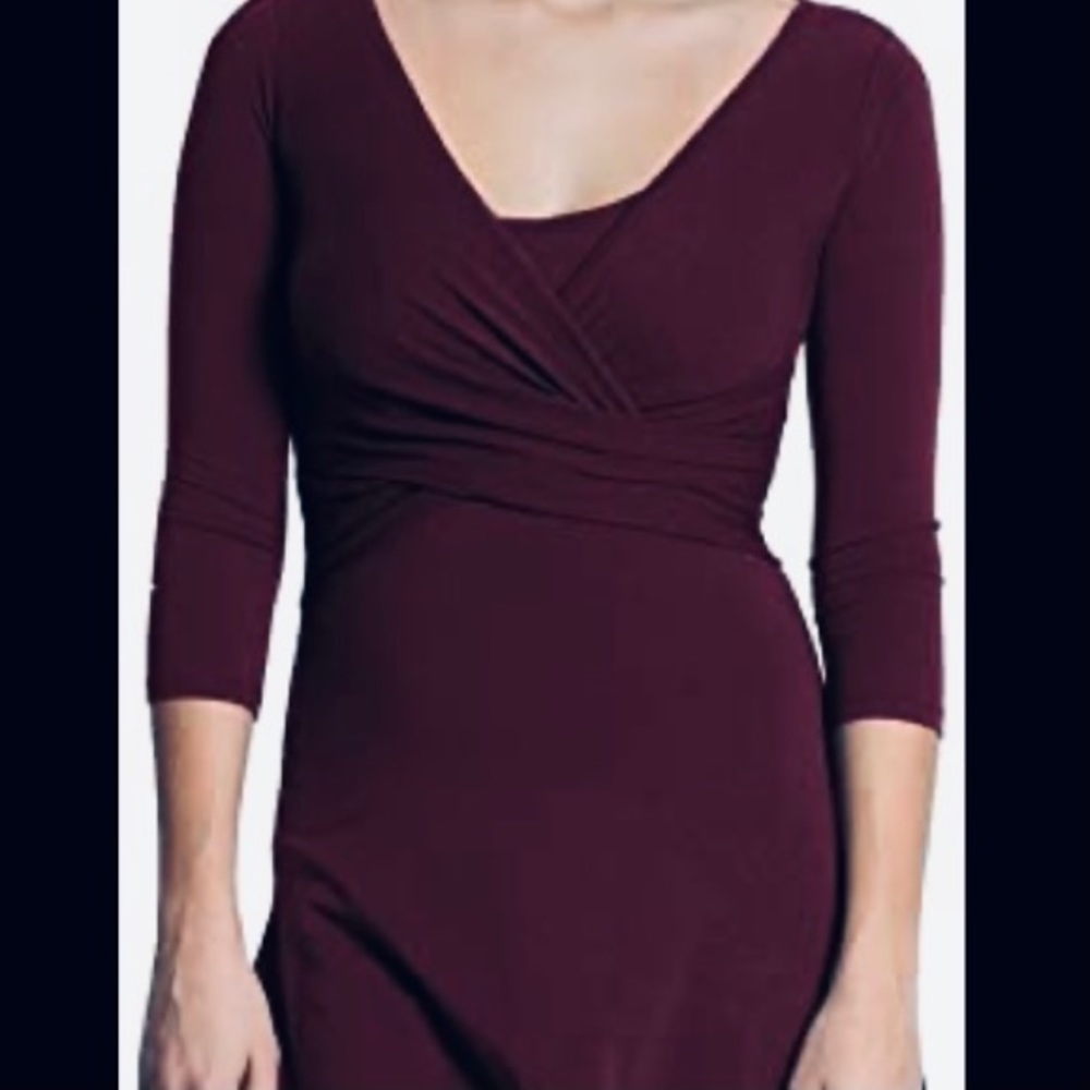 Mothers en Vogue Wrap Maternity/Nursing blouse